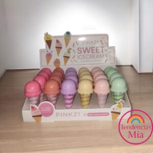 Lip Gloss Sweet Icecream Pink 21