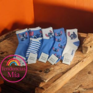 Medias tenis Stitch