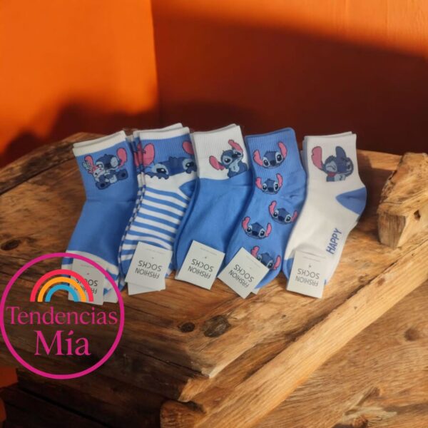 Medias tenis Stitch