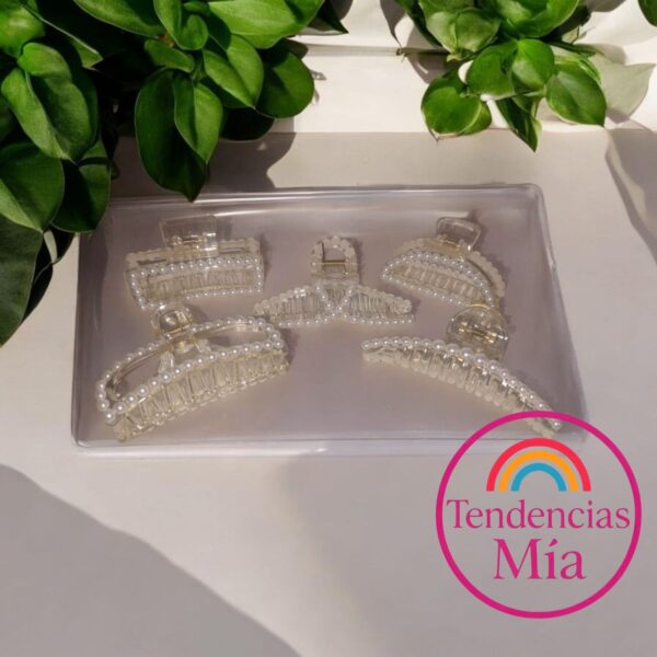 Broches perla para el cabello - Image 2
