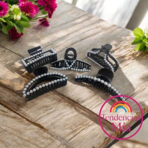 Broches perla para el cabello