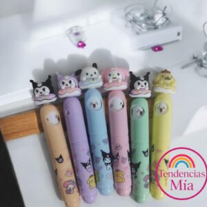 Set de fibras x 6 Kuromi